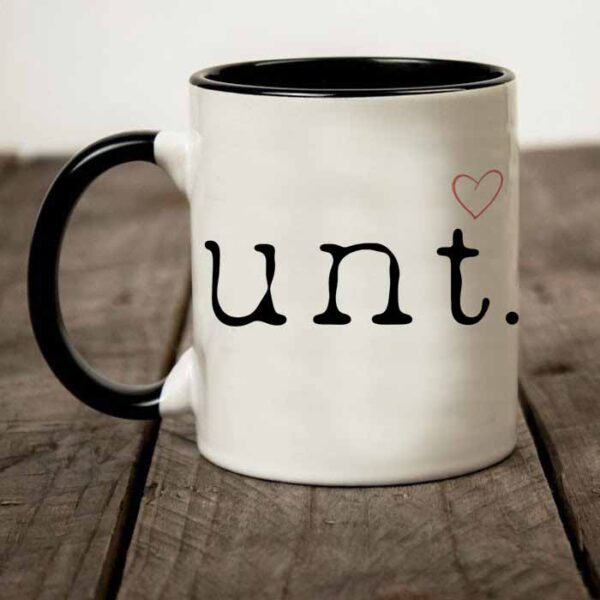 Cunt mug and heart