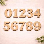 MDF blanks number pack