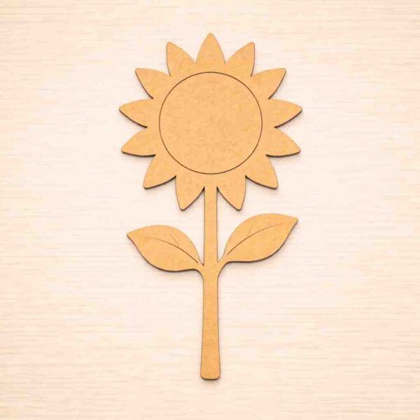 MDF Blank Sunflower