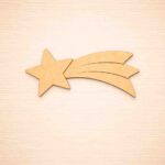 MDF blank shooting star