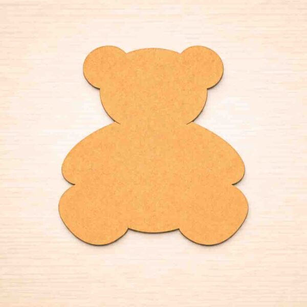 MDF blank teddy bear