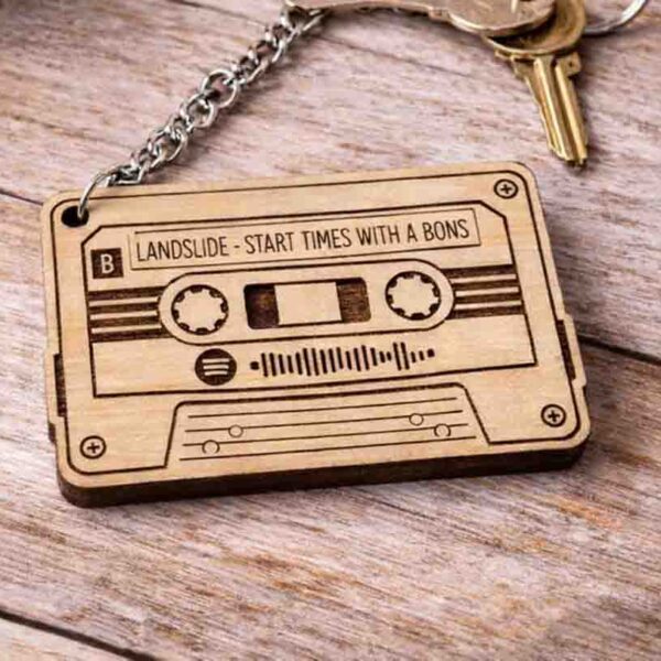 Spotify music keyring