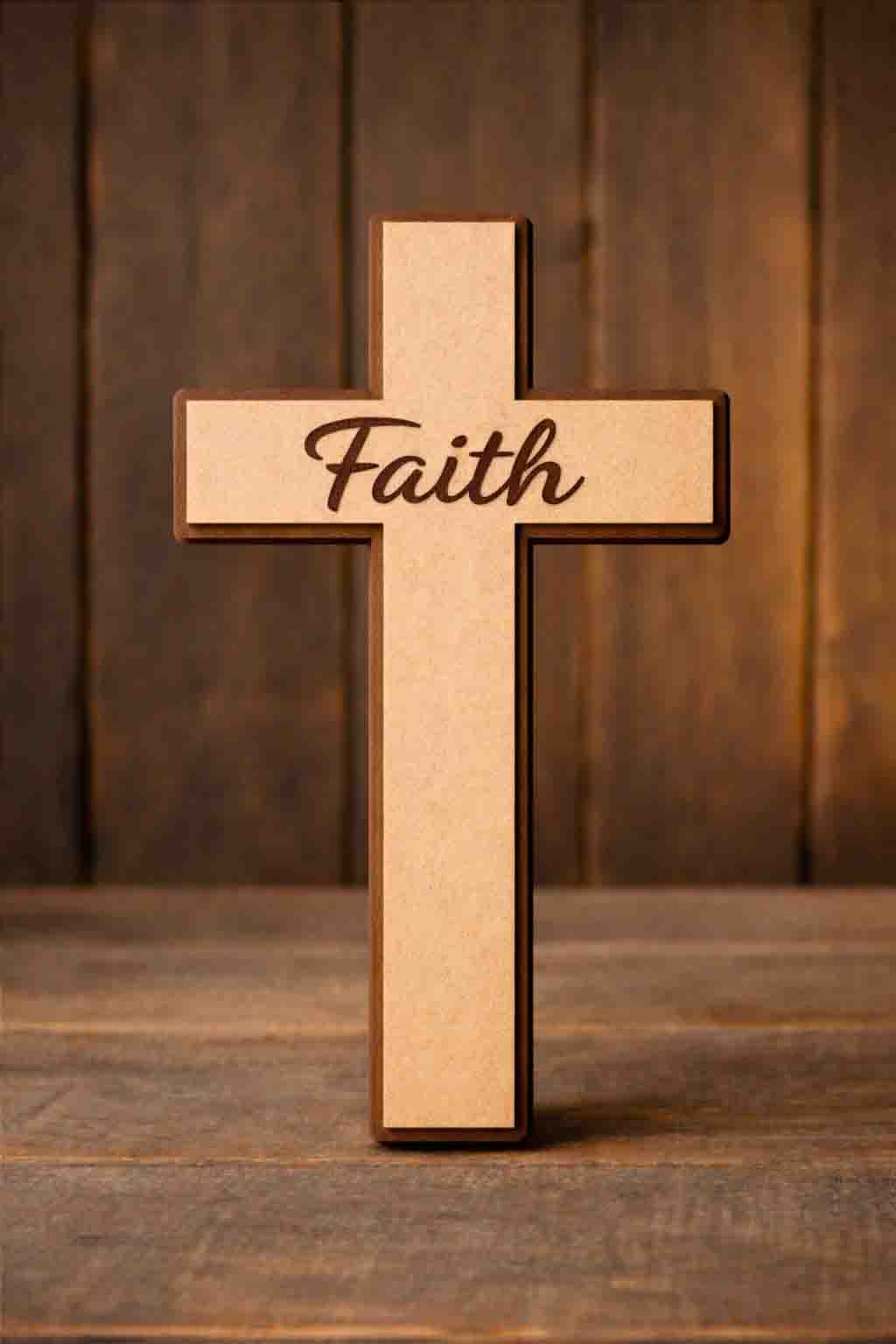 Wooden Cross Faith