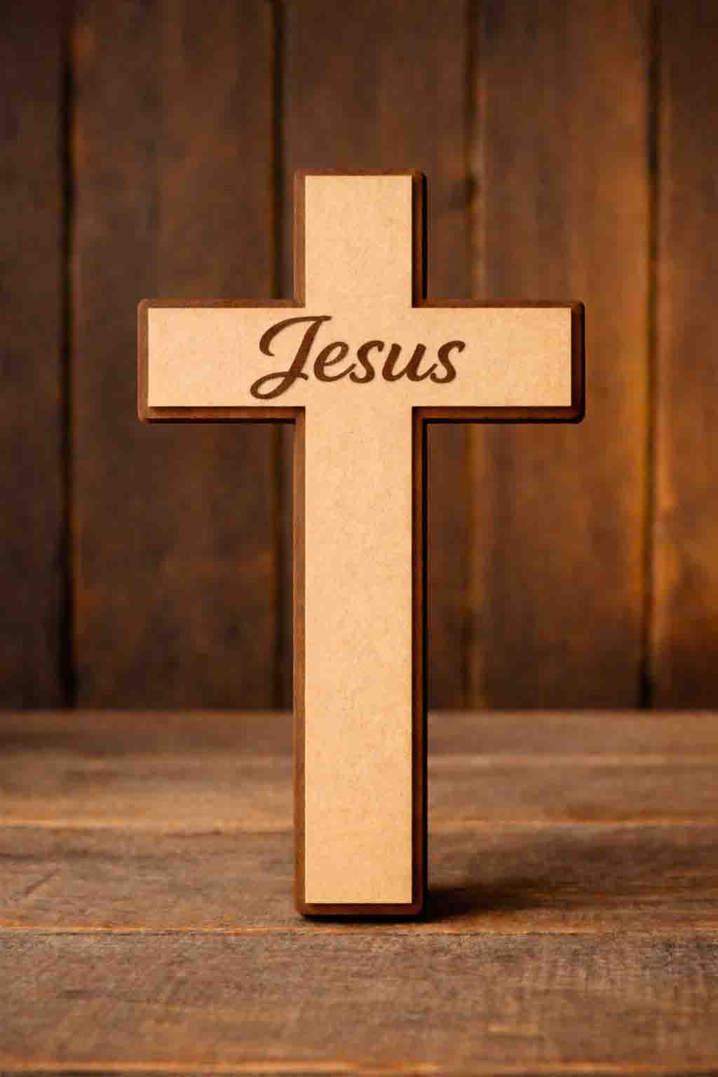 Wooden Cross Jesus