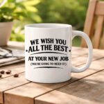 Retirement & Farewell Mug A – We Wish You All The Best