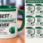Personalised Profession Excel Coffee Mug