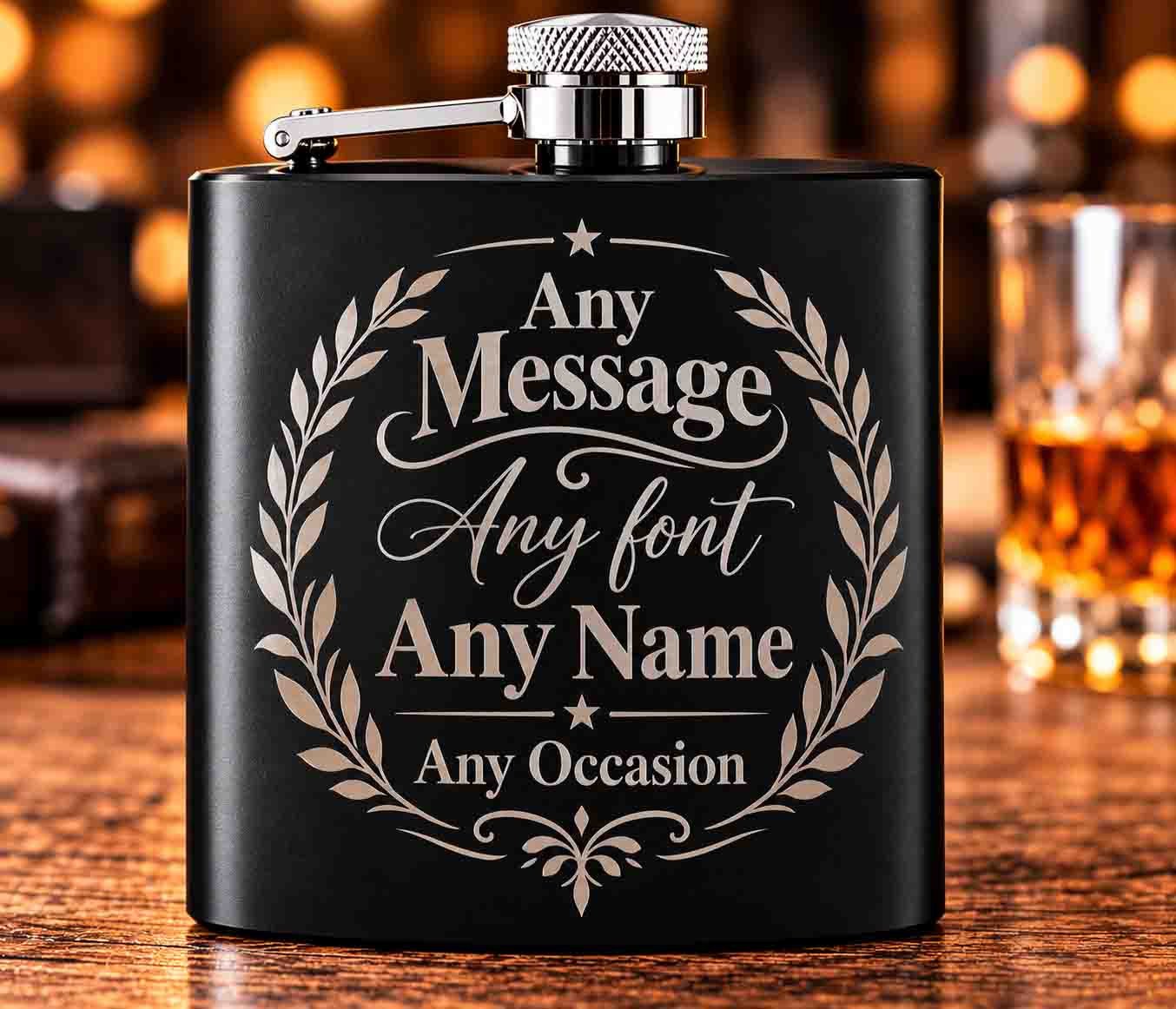 Personalised Hip Flask