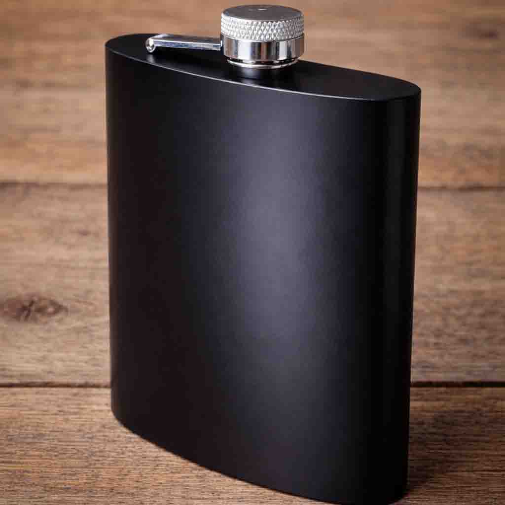 Cheers to the Groom Hip Flask - Image 3