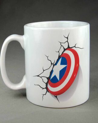 Capt America Super Hero Custom coffee mug