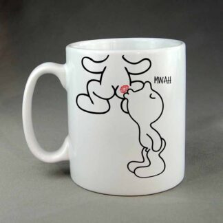 Ass kisser custom coffee mug