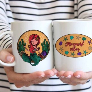 Mermaid vibes Coffee mug