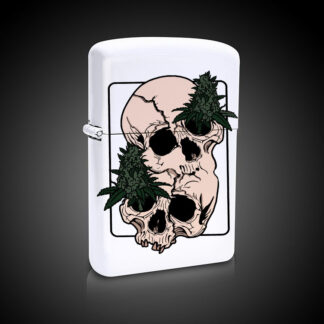 Skull and weed lighter